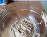 A picture of step 1 of Focacia bread.