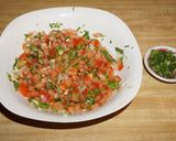 A picture of step 6 of Porotos Granados with Mazamorra #2, Vegan. Jon Style.