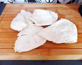 Une image de l'étape 2 de Taboulé au poulet.