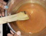 A picture of step 5 of Thandai Orange Mousee....no Gelatin.