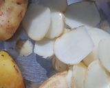 A picture of step 1 of Instant Potato Chips.