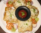 A picture of step 3 of Sandwich stuffed bread paratha.