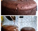 Foto langkah ke 7 dari resep Brownies kukus siram coklat ganache 🍫.
