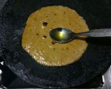 A picture of step 4 of Thepla.