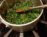 A picture of step 5 of Sukuma wiki.