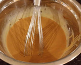 A picture of step 4 of Cinnamon Layer Cake with Whipped Cinnamon Cream Filling and Frosting.