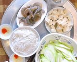 Hình bước làm 2 của món Lẩu tôm cua nấu mướp (siêu ngon) - mâm cơm nhỏ của Trang 47