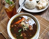Foto langkah ke 5 dari resep Rawon Daging Sapi.