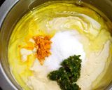 A picture of step 2 of Gujarati Khatta Dhokla.
