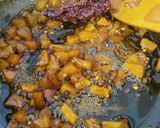 A picture of step 3 of Sweet peach chutney.