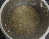 A picture of step 1 of Panch ratna dal.