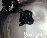 A picture of step 3 of Chocolate Tres Leches.