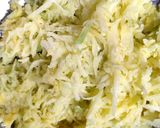 A picture of step 1 of Sweet and Sour Mango Pickle - Chundo Gujarati Pickle.
