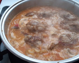 Foto del paso 6 de la receta: Conejo guisado al vino y mostaza, con champiñones y zanahoria
