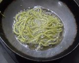 A picture of step 1 of Green spinach sev.