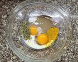 Foto del paso 1 de la receta: Tortilla de pollo y verduras