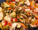 Foto del paso 8 de la receta: Verduras salteadas estilo oriental con quinoa