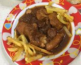 عکس مرحله 4 از دستور خورشت مرغ و آلو