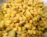 A picture of step 3 of Recipe of aloo boondi ki sukhi sabji.
