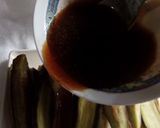 Foto langkah ke 4 dari resep #944 Terong Kukus Cabai Bawang Siram Saus.