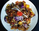 Foto langkah ke 4 dari resep Balado Daging Sapi Ungu.