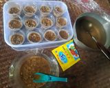 Foto langkah ke 3 dari resep Agar Agar kacang hijau sat set.