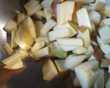 A picture of step 1 of Cranberry Dressing on Apple Salad.