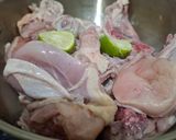 Foto langkah ke 1 dari resep Ayam Lodho Tulungagung 🔥🍗 bumbu rempah khas Jawa Timur.