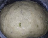 A picture of step 3 of Meethi tikiya.