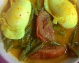 Foto langkah ke 4 dari resep Gulai Kacang Panjang Telur.