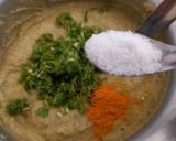 A picture of step 2 of Green moong Idli.