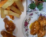 Foto del paso 9 de la receta: Alitas de Pollo en salsa de Marucayá y bastones de camopapa🇵🇪