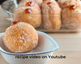 A picture of step 1 of Soft and Fluffy Jelly Donuts.
