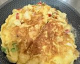 Gambar langkah 4 resipi 👩🍳Telur Dadar Tauhu Keras.