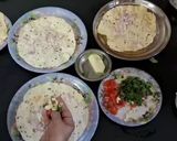 A picture of step 8 of Papad chaat / salad 🥗😋 😋.