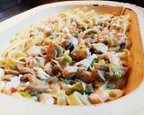 Foto del paso 5 de la receta: Pasta con salsa variada de crema (puede ser vegetariana)