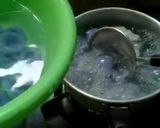 Foto langkah ke 5 dari resep Es Gempol Bunga Telang.