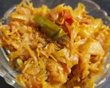 বাঁধাকপির ঘন্ট(bandhakopi ghonto recipe in Bengali) রেসিপি ধাপ - 3 ছবি