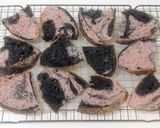Foto langkah ke 24 dari resep Charcoal Ubi Ungu Sourdough Bread.