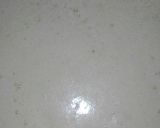 A picture of step 8 of Vanilla cream Cake 💚💚.