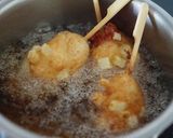 Foto langkah ke 5 dari resep Resep aslinya hot dog korea. Bikin dari 0 gampang, bisa buat jualan.