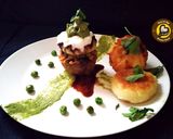 A picture of step 8 of Veg Frittata With Peas Stuffed Potato Patties.