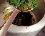 A picture of step 2 of Palak paneer.