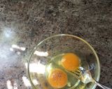 A picture of step 3 of Waffle Iron Egg Omlette.