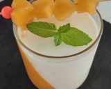 Une image de l'étape 5 de Duo melon fromage blanc.