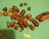 A picture of step 2 of Americanized version of British Pickle.