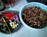 Foto langkah ke 3 dari resep Krengsengan Kepala Kambing.