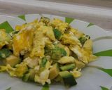 Фото кроку 5 до ПП завтрак из яиц и 🥑.