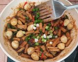 Foto langkah ke 3 dari resep Oreg Tempe Basah Pedas Manis.