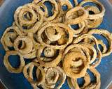 Foto del paso 22 de la receta: Cena norteamericana: Hamburguesas caseras con aros de cebolla y salsa barbacoa